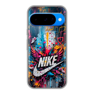 Силиконовый чехол на Google Pixel 10 с принтом Nike Найк Силиконовый чехол на Google Pixel 10 с принтом Nike Найк