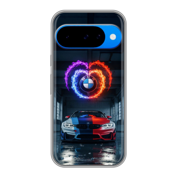 Силиконовый чехол на Google Pixel 10 с принтом BMW БМВ Силиконовый чехол на Google Pixel 10 с принтом BMW БМВ