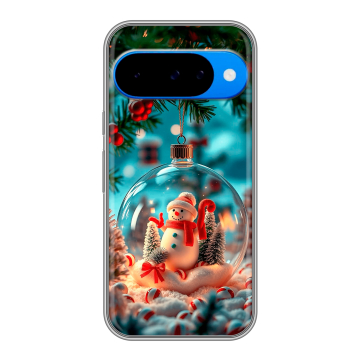 Силиконовый чехол на Google Pixel 10 с принтом Новый год Силиконовый чехол на Google Pixel 10 с принтом Новый год