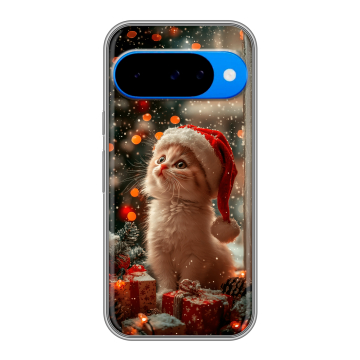 Силиконовый чехол на Google Pixel 10 с принтом Новый год Силиконовый чехол на Google Pixel 10 с принтом Новый год