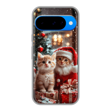 Силиконовый чехол на Google Pixel 10 с принтом Новый год Силиконовый чехол на Google Pixel 10 с принтом Новый год