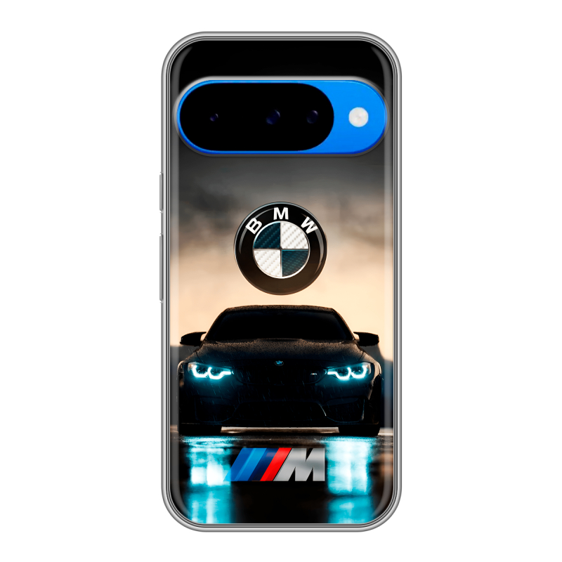 Силиконовый чехол на Google Pixel 10 с принтом БМВ BMW Силиконовый чехол на Google Pixel 10 с принтом БМВ BMW