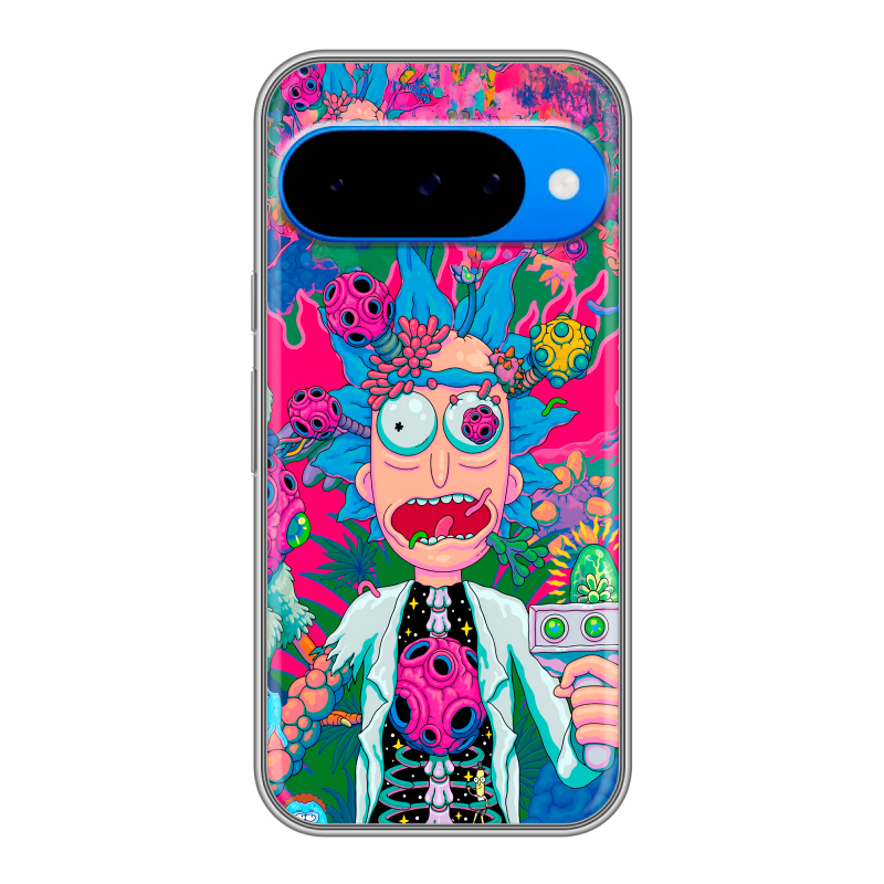 Силиконовый чехол на Google Pixel 10 с принтом Рик и Морти Rick Morty Силиконовый чехол на Google Pixel 10 с принтом Рик и Морти Rick Morty