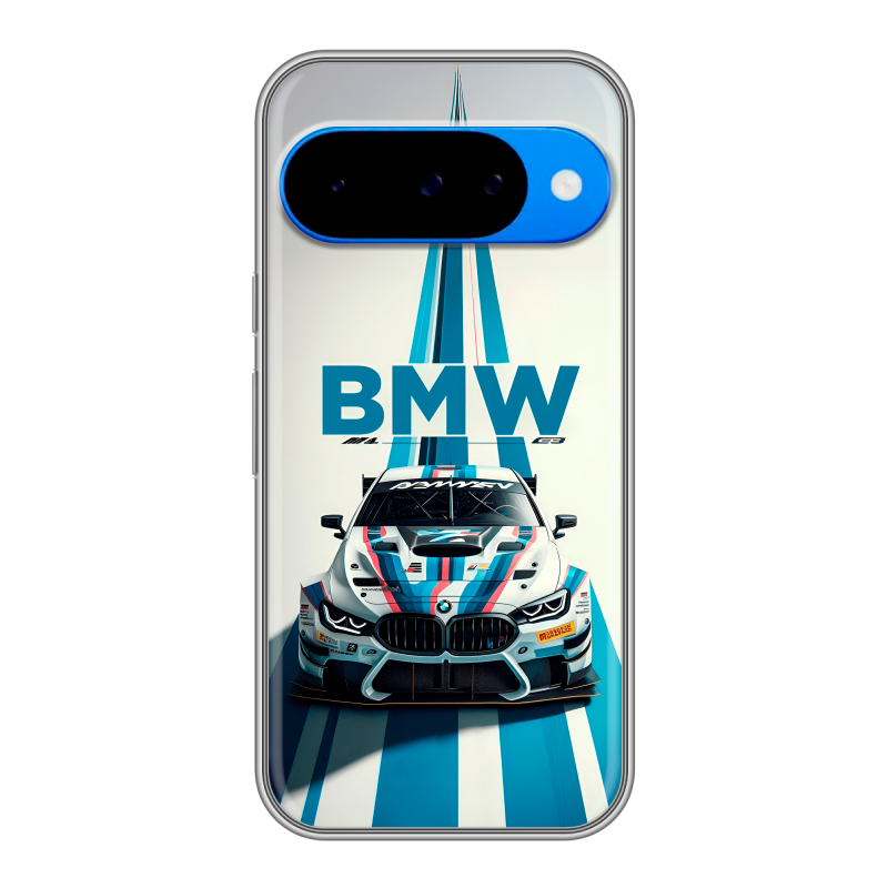 Силиконовый чехол на Google Pixel 10 с принтом БМВ BMW Силиконовый чехол на Google Pixel 10 с принтом БМВ BMW