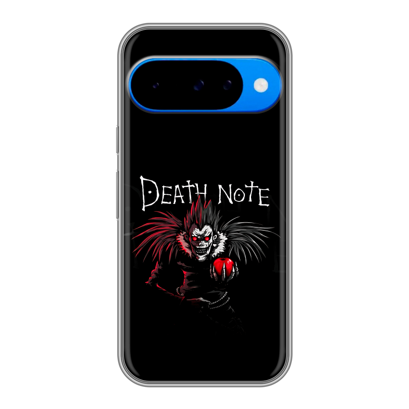 Силиконовый чехол на Google Pixel 10 с принтом Death note Тетрадь смерти Силиконовый чехол на Google Pixel 10 с принтом Death note Тетрадь смерти