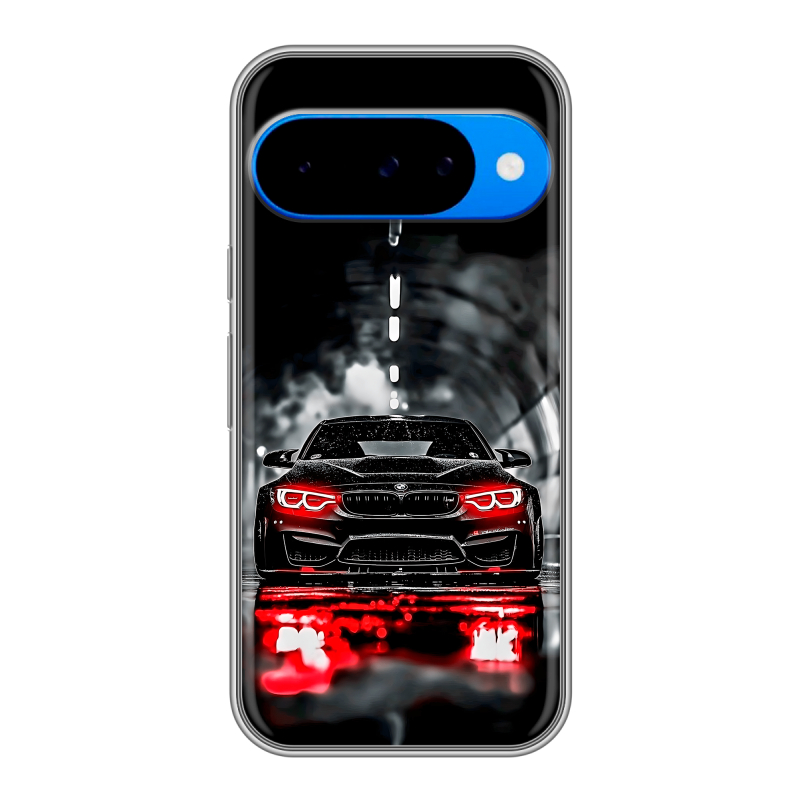 Силиконовый чехол на Google Pixel 10 с принтом BMW БМВ Силиконовый чехол на Google Pixel 10 с принтом BMW БМВ