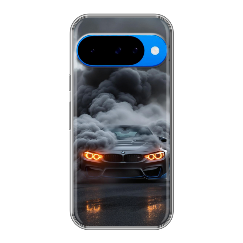 Силиконовый чехол на Google Pixel 10 с принтом BMW БМВ Силиконовый чехол на Google Pixel 10 с принтом BMW БМВ