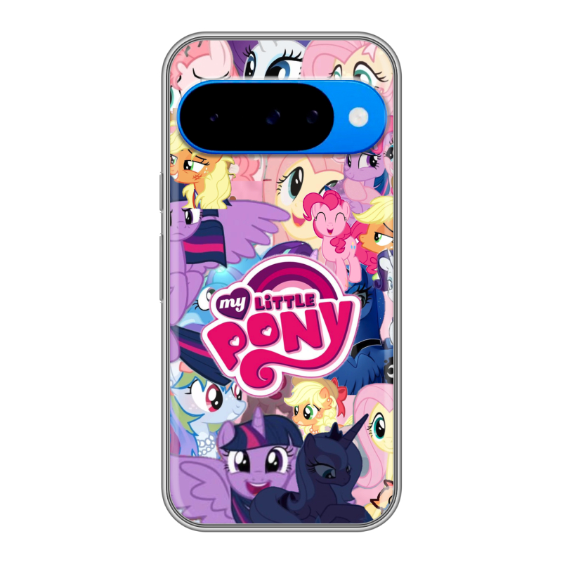 Силиконовый чехол на Google Pixel 10 с принтом My little pony Дружба чудо Силиконовый чехол на Google Pixel 10 с принтом My little pony Дружба чудо