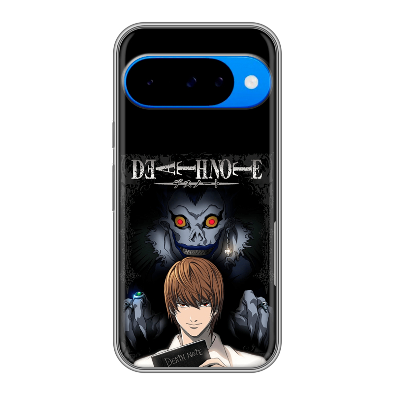 Силиконовый чехол на Google Pixel 10 с принтом Death note Тетрадь смерти Силиконовый чехол на Google Pixel 10 с принтом Death note Тетрадь смерти
