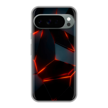 Силиконовый чехол на Google Pixel 10 Pro XL с принтом Яркие абстракции