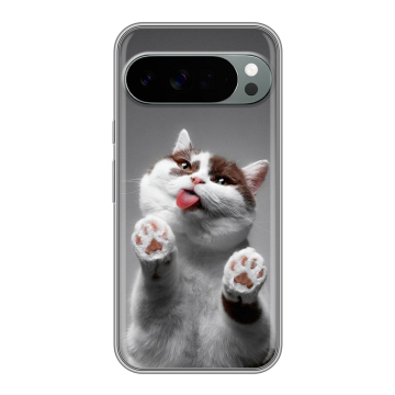 Силиконовый чехол на Google Pixel 10 Pro XL с принтом Коты