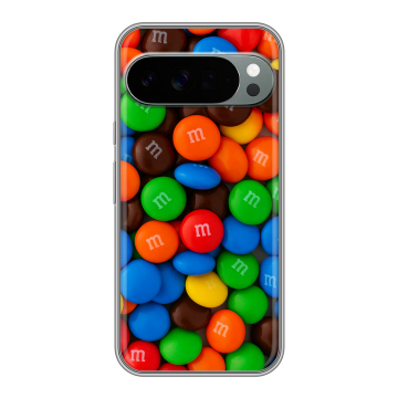 Силиконовый чехол на Google Pixel 10 Pro XL с принтом Конфеты