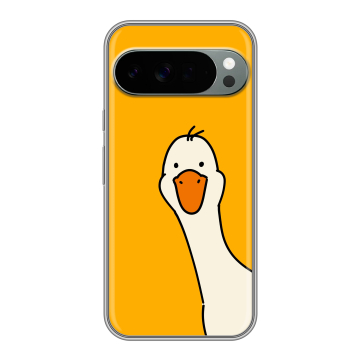 Силиконовый чехол на Google Pixel 10 Pro XL с принтом Утка Силиконовый чехол на Google Pixel 10 Pro XL с принтом Утка