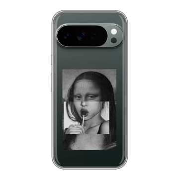Силиконовый чехол на Google Pixel 10 Pro XL с принтом Мона Лиза