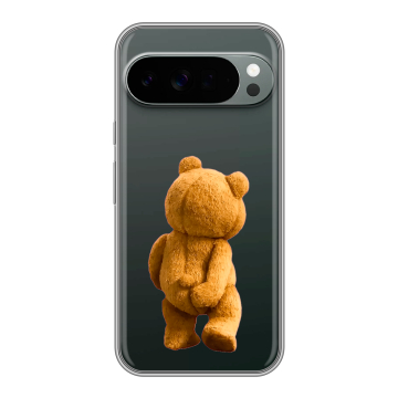 Силиконовый чехол на Google Pixel 10 Pro XL с принтом Медведь