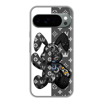 Силиконовый чехол на Google Pixel 10 Pro XL с принтом Луи робот