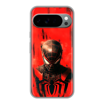 Силиконовый чехол на Google Pixel 10 Pro XL с принтом человек паук spiderman