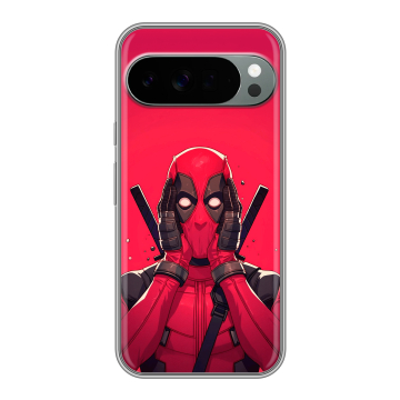 Силиконовый чехол на Google Pixel 10 Pro XL с принтом Дедпул Deadpool Силиконовый чехол на Google Pixel 10 Pro XL с принтом Дедпул Deadpool
