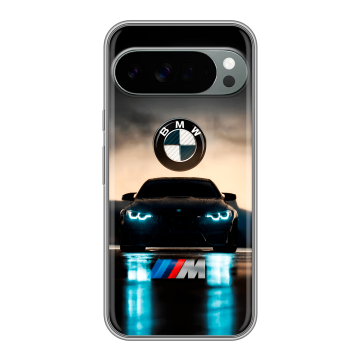 Силиконовый чехол на Google Pixel 10 Pro XL с принтом БМВ BMW Силиконовый чехол на Google Pixel 10 Pro XL с принтом БМВ BMW