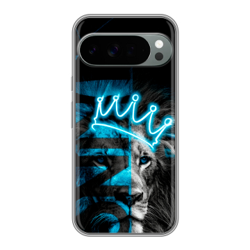 Силиконовый чехол на Google Pixel 10 Pro XL с принтом Король лев