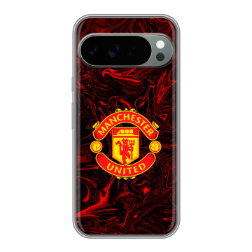 Силиконовый чехол на Google Pixel 10 Pro XL с принтом Manchester United