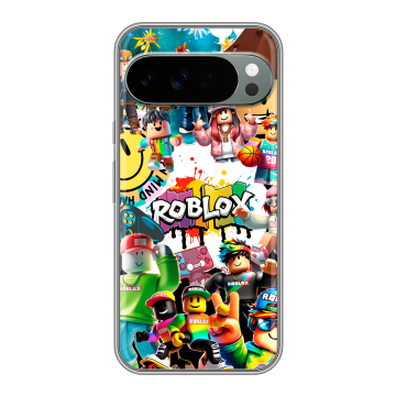 Силиконовый чехол на Google Pixel 10 Pro XL с принтом Roblox Роблокс Силиконовый чехол на Google Pixel 10 Pro XL с принтом Roblox Роблокс