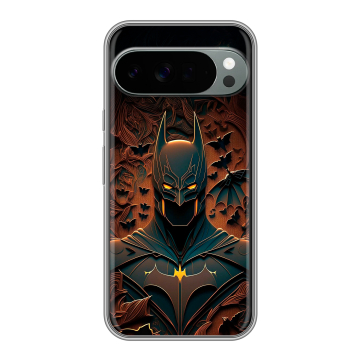 Силиконовый чехол на Google Pixel 10 Pro XL с принтом Batman Бэтмен
