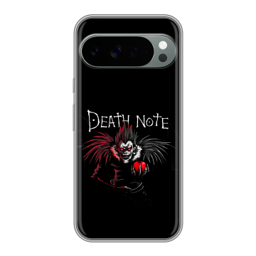 Силиконовый чехол на Google Pixel 10 Pro XL с принтом Death note Тетрадь смерти Силиконовый чехол на Google Pixel 10 Pro XL с принтом Death note Тетрадь смерти