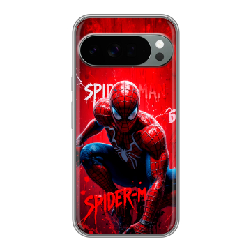 Силиконовый чехол на Google Pixel 10 Pro XL с принтом Spiderman Человек паук Силиконовый чехол на Google Pixel 10 Pro XL с принтом Spiderman Человек паук
