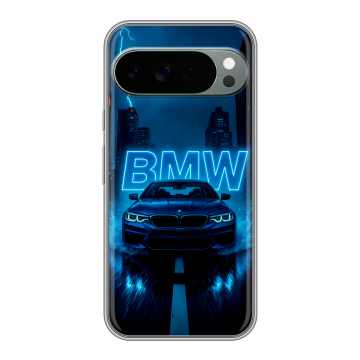Силиконовый чехол на Google Pixel 10 Pro XL с принтом BMW БМВ