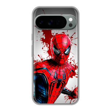 Силиконовый чехол на Google Pixel 10 Pro XL с принтом Spiderman Человек паук