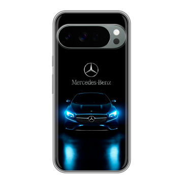 Силиконовый чехол на Google Pixel 10 Pro XL с принтом Mercedes Мерседес