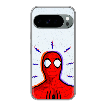 Силиконовый чехол на Google Pixel 10 Pro XL с принтом Spiderman Человек паук