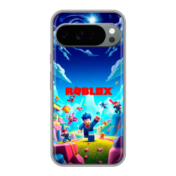 Силиконовый чехол на Google Pixel 10 Pro XL с принтом Roblox Роблокс Силиконовый чехол на Google Pixel 10 Pro XL с принтом Roblox Роблокс