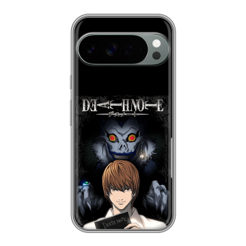 Силиконовый чехол на Google Pixel 10 Pro XL с принтом Death note Тетрадь смерти