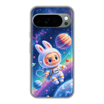 Силиконовый чехол на Google Pixel 10 Pro XL с принтом Labubu Лабубу