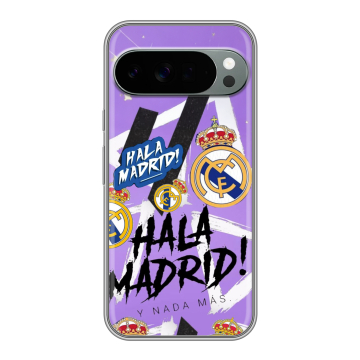 Силиконовый чехол на Google Pixel 10 Pro XL с принтом Real Madrid Реал Мадрид