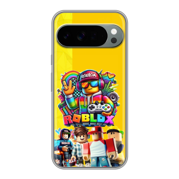 Силиконовый чехол на Google Pixel 10 Pro XL с принтом Roblox Роблокс