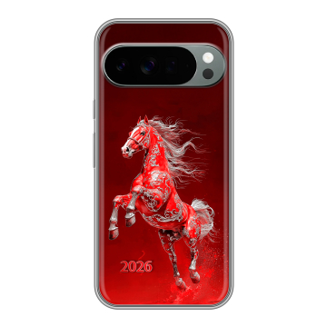 Силиконовый чехол на Google Pixel 10 Pro XL с принтом Новый год