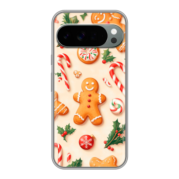 Силиконовый чехол на Google Pixel 10 Pro XL с принтом Новый год