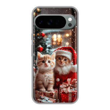 Силиконовый чехол на Google Pixel 10 Pro XL с принтом Новый год