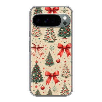 Силиконовый чехол на Google Pixel 10 Pro XL с принтом Новый год