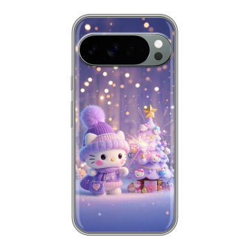 Силиконовый чехол на Google Pixel 10 Pro XL с принтом Новый год