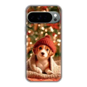 Силиконовый чехол на Google Pixel 10 Pro XL с принтом Новый год