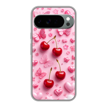Силиконовый чехол на Google Pixel 10 Pro XL с принтом для девочек