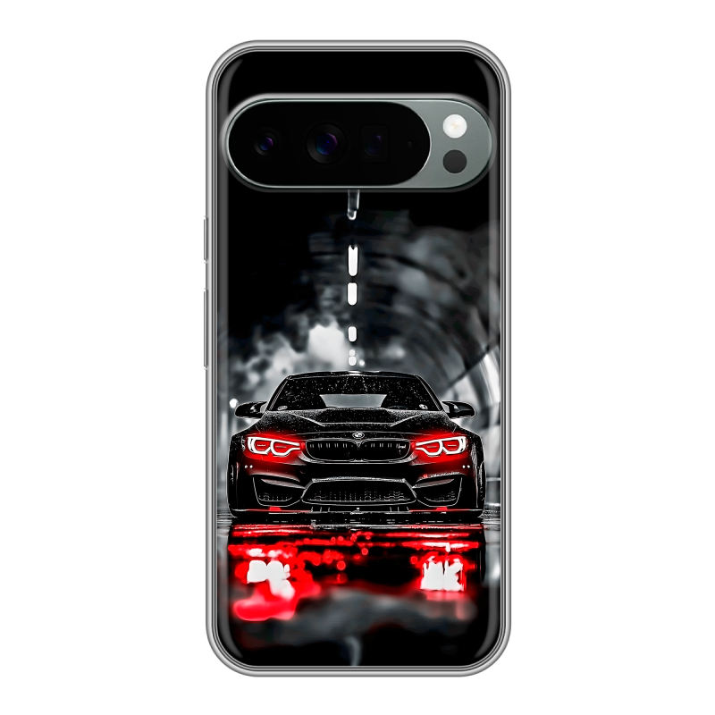 Силиконовый чехол на Google Pixel 10 Pro XL с принтом BMW БМВ Силиконовый чехол на Google Pixel 10 Pro XL с принтом BMW БМВ