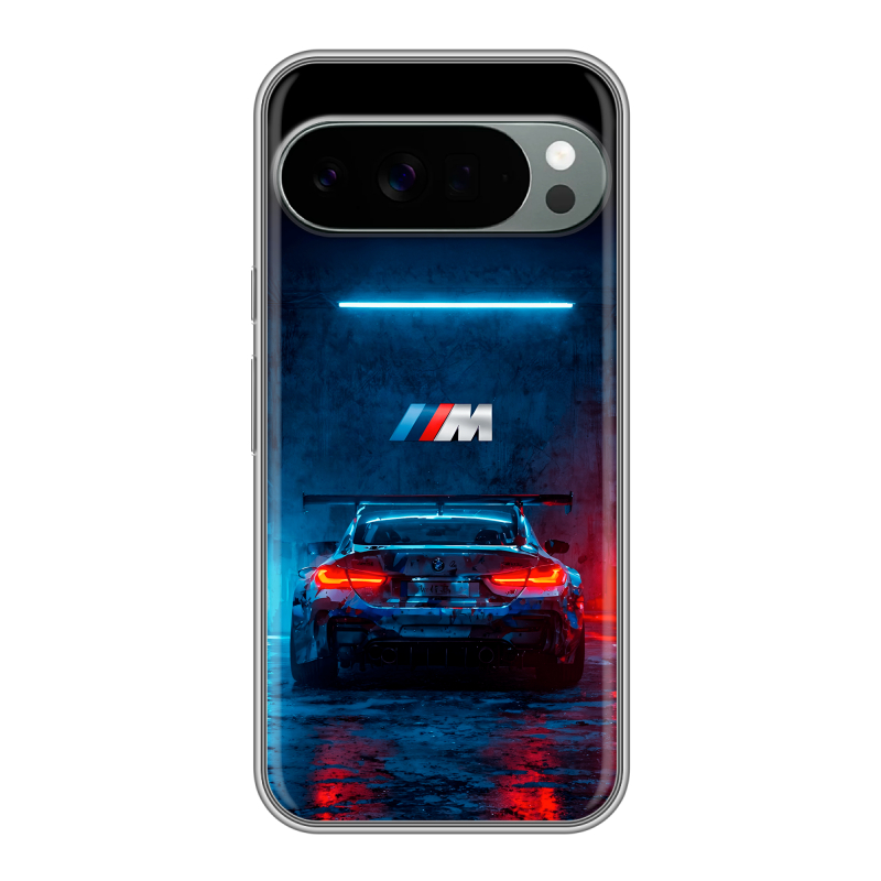 Силиконовый чехол на Google Pixel 10 Pro XL с принтом BMW БМВ Силиконовый чехол на Google Pixel 10 Pro XL с принтом BMW БМВ