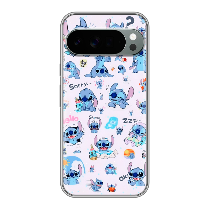 Силиконовый чехол на Google Pixel 10 Pro XL с принтом Лило и Стич Силиконовый чехол на Google Pixel 10 Pro XL с принтом Лило и Стич
