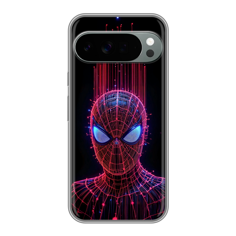 Силиконовый чехол на Google Pixel 10 Pro XL с принтом Spiderman Человек паук Силиконовый чехол на Google Pixel 10 Pro XL с принтом Spiderman Человек паук