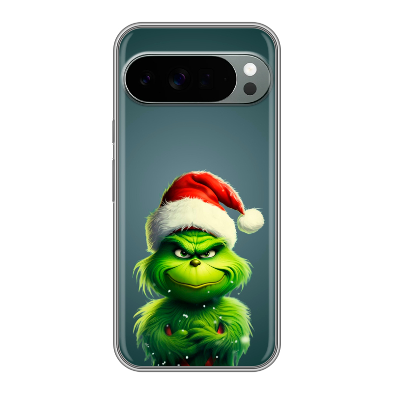 Силиконовый чехол на Google Pixel 10 Pro XL с принтом Новый год Силиконовый чехол на Google Pixel 10 Pro XL с принтом Новый год